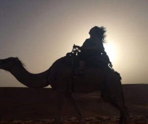 camel ride morocco