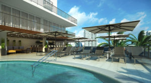View of Hilton Garden Inn Waikiki Beach
